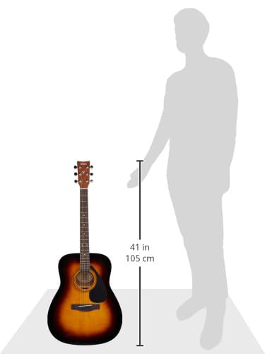 Yamaha F310 Full-Size Steel String Acoustic Guitar – Tobacco Brown Sunburst – Spruce Top & Rosewood Fingerboard