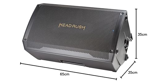 HeadRush FRFR112 MKII – 2500W 12" Full-Range Flat-Response Guitar and Bass Amp with Bluetooth