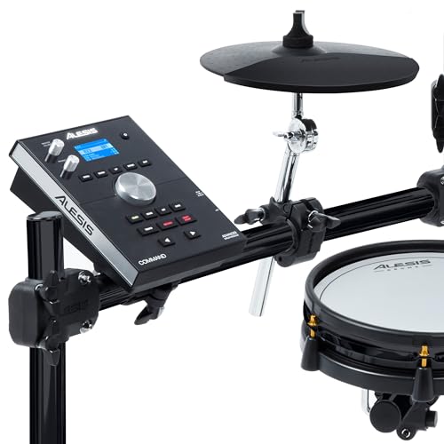 Alesis Command Mesh SE Electronic Drum Kit with Dual-Zone Mesh Pads, USB MIDI & 671 Sounds