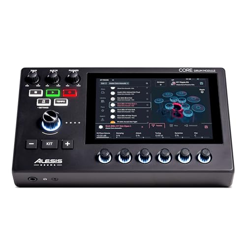 Alesis Strata Club Electric Drum Kit with 144K Samples, Mesh Pads, Triple-Zone Cymbals & Touchscreen