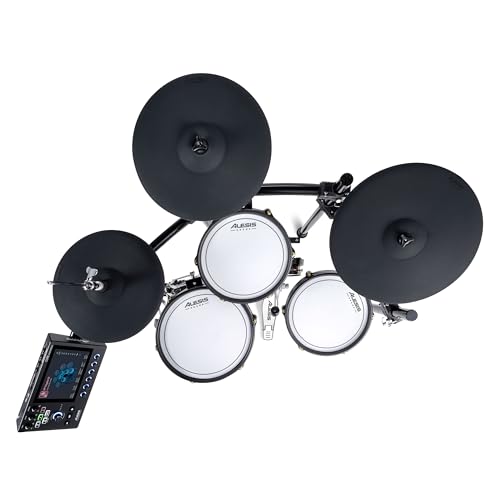 Alesis Strata Club Electric Drum Kit with 144K Samples, Mesh Pads, Triple-Zone Cymbals & Touchscreen