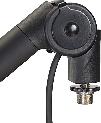 Shure SM7B Dynamic Vocal Microphone with Gator 3000 Boom Stand – For Studio Recording, Podcasting & Broadcasting – Black