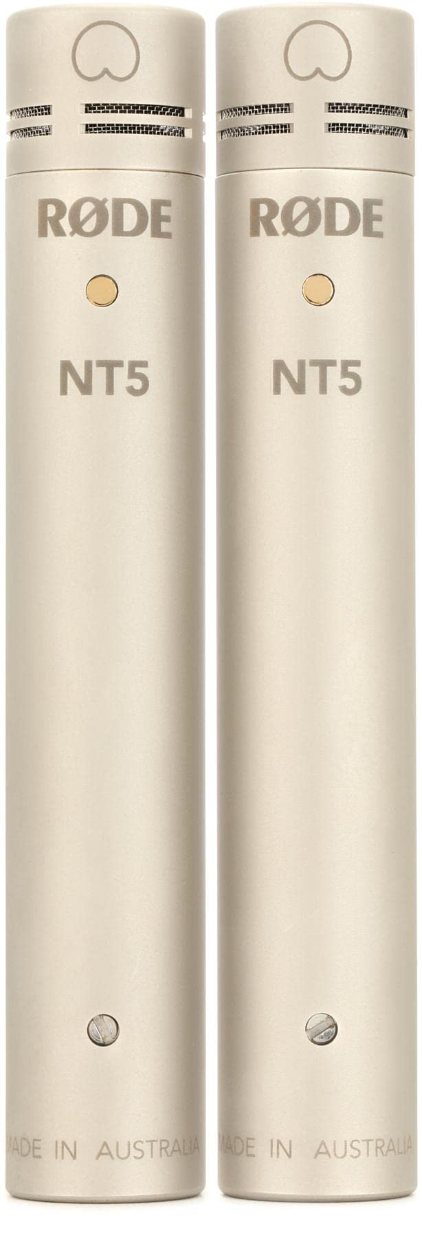 RØDE NT5 Matched Pair Small-Diaphragm Condenser Microphones – Premium 1/2" Capsule for Studio & Instrument Recording