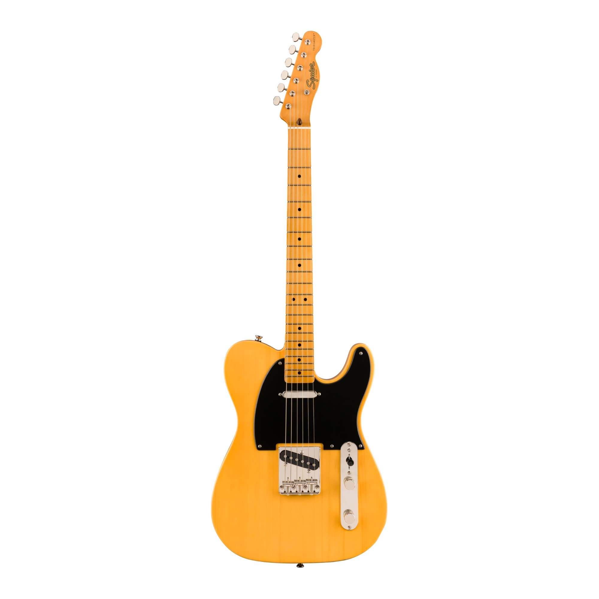 Squier by Fender Classic Vibe '50s Telecaster Electric Guitar – Butterscotch Blonde – Maple Fingerboard