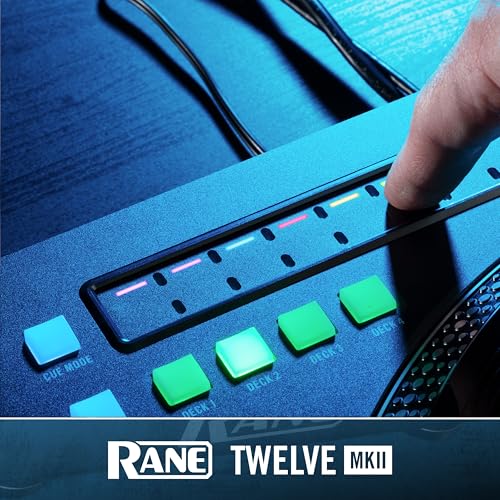 Rane TWELVE MKII 12-Inch Motorized DJ MIDI Controller Turntable with USB MIDI & DVS for Serato, Traktor, Virtual DJ