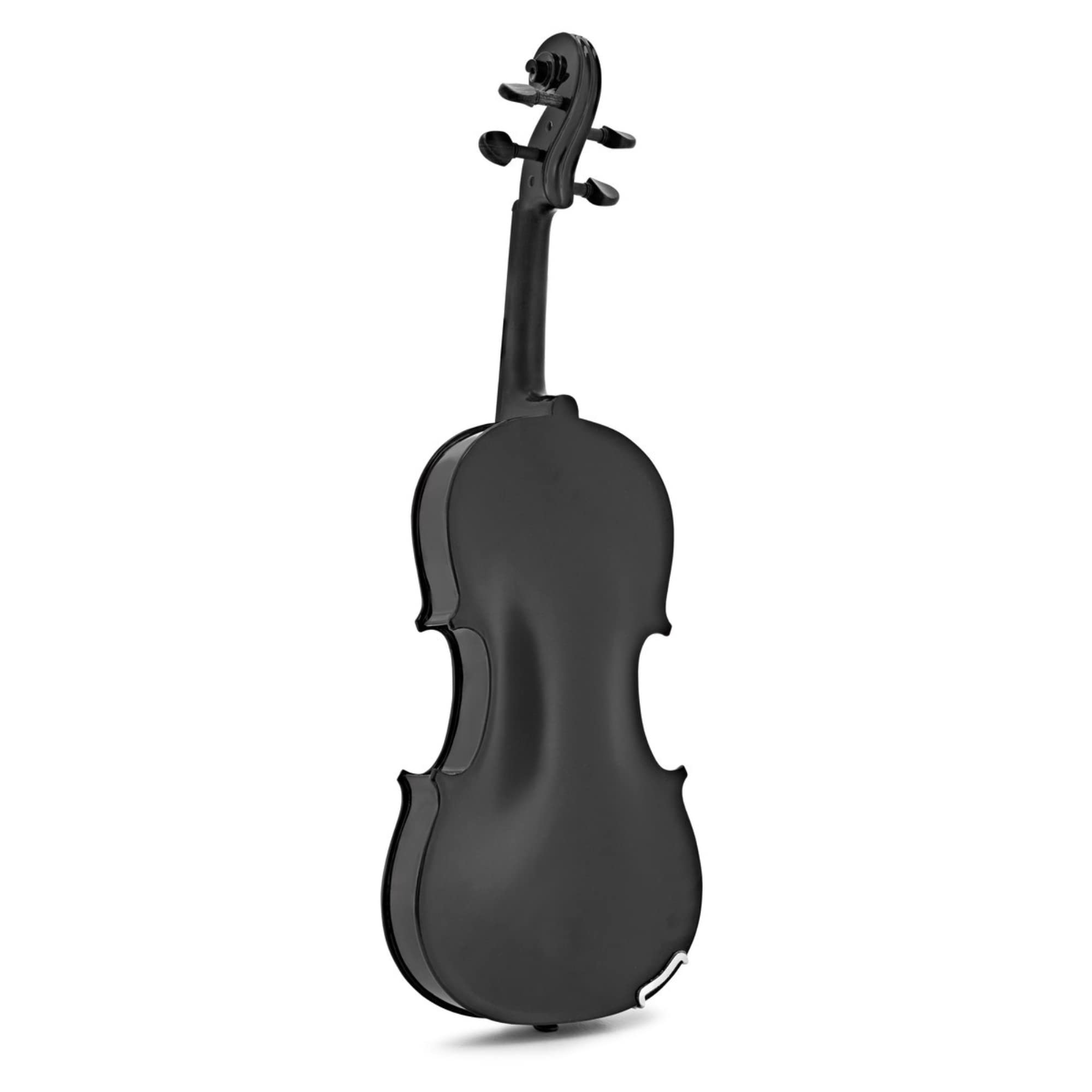 Stentor Harlequin 4/4 Violin Outfit with P&H Fibreglass Bow and Lightweight Case – Black