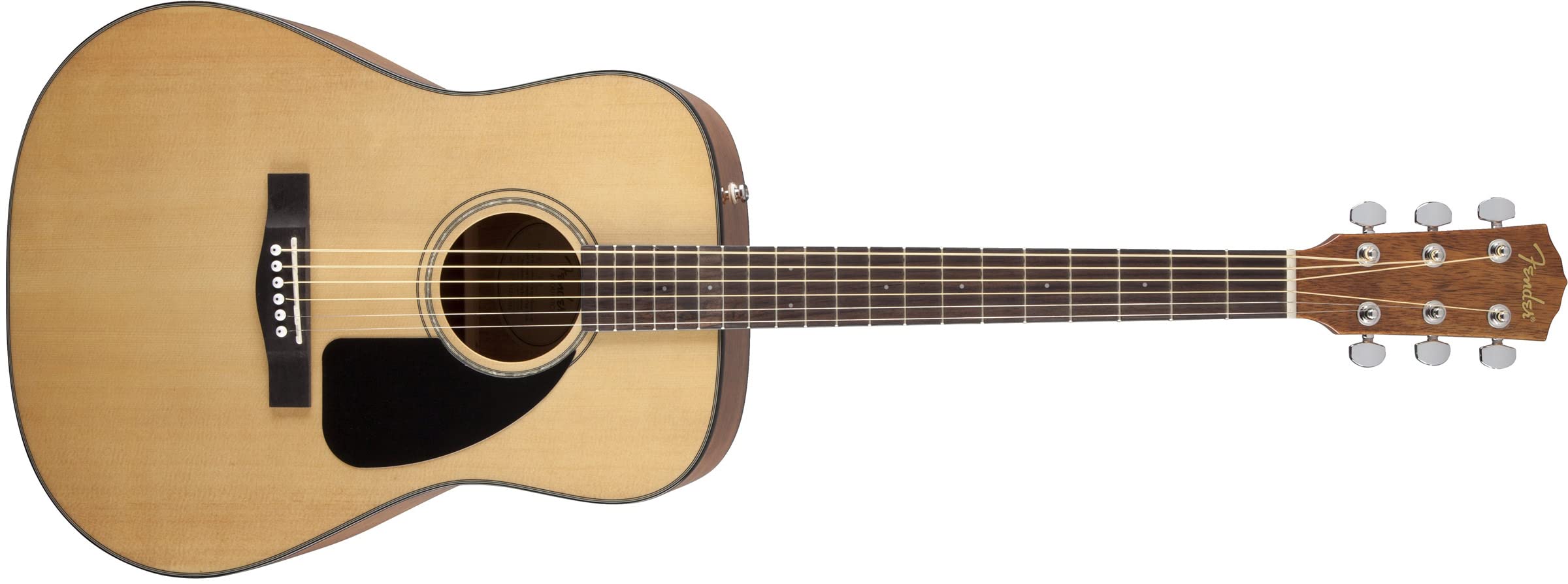 Fender CD-60 Dreadnought V3 DS Acoustic Guitar – Natural Finish, Walnut Fingerboard, Mahogany Body