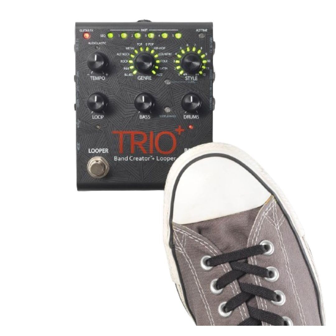 DigiTech TRIO Plus – Band Creator and Looper Guitar Pedal with Bass & Drum Backing
