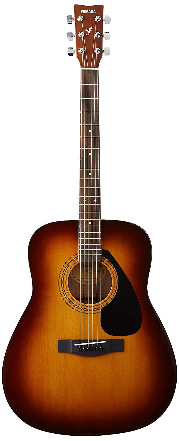 Yamaha F310 Full-Size Steel String Acoustic Guitar – Tobacco Brown Sunburst – Spruce Top & Rosewood Fingerboard
