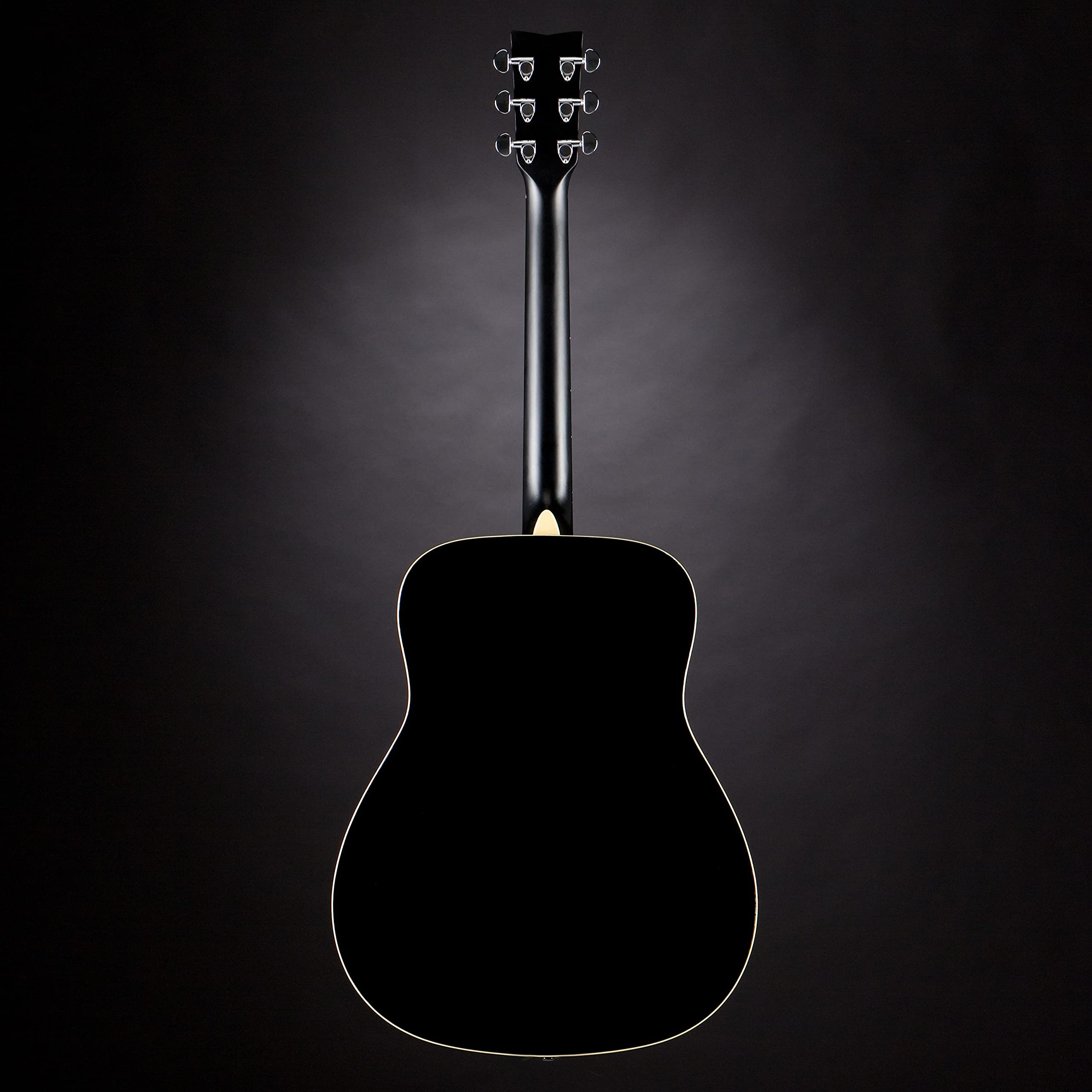 Yamaha F370 Full Size Steel String Acoustic Guitar – Classic Black – Spruce Top & Rosewood Fingerboard