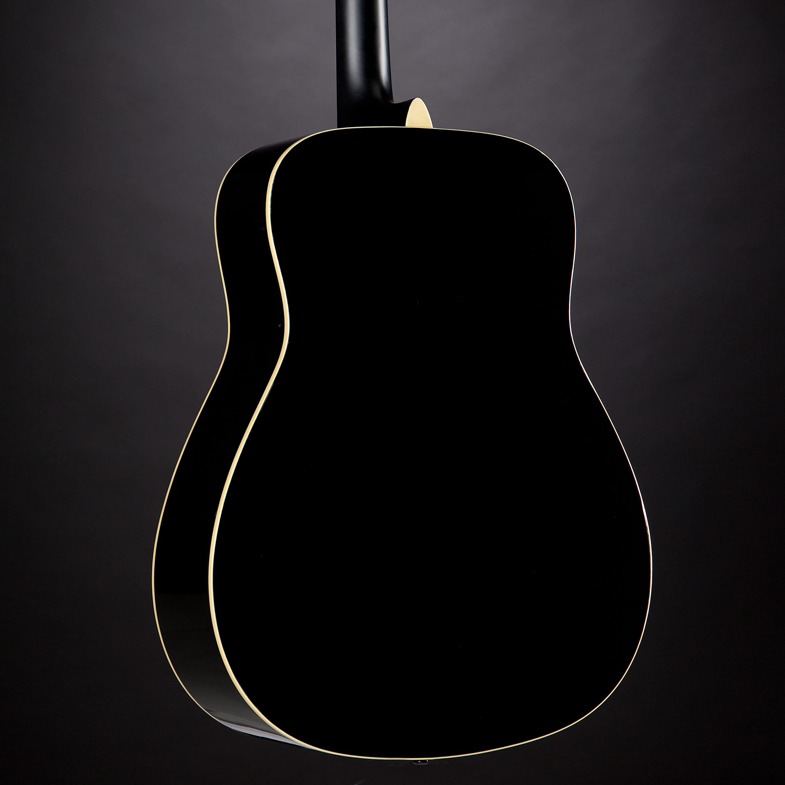 Yamaha F370 Full Size Steel String Acoustic Guitar – Classic Black – Spruce Top & Rosewood Fingerboard