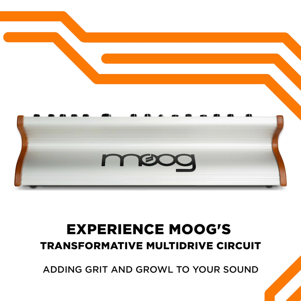 Moog Subsequent 37 Paraphonic Analog Synthesizer with 37 Semi-Weighted Keys, 256 Presets & Software Editor – Black