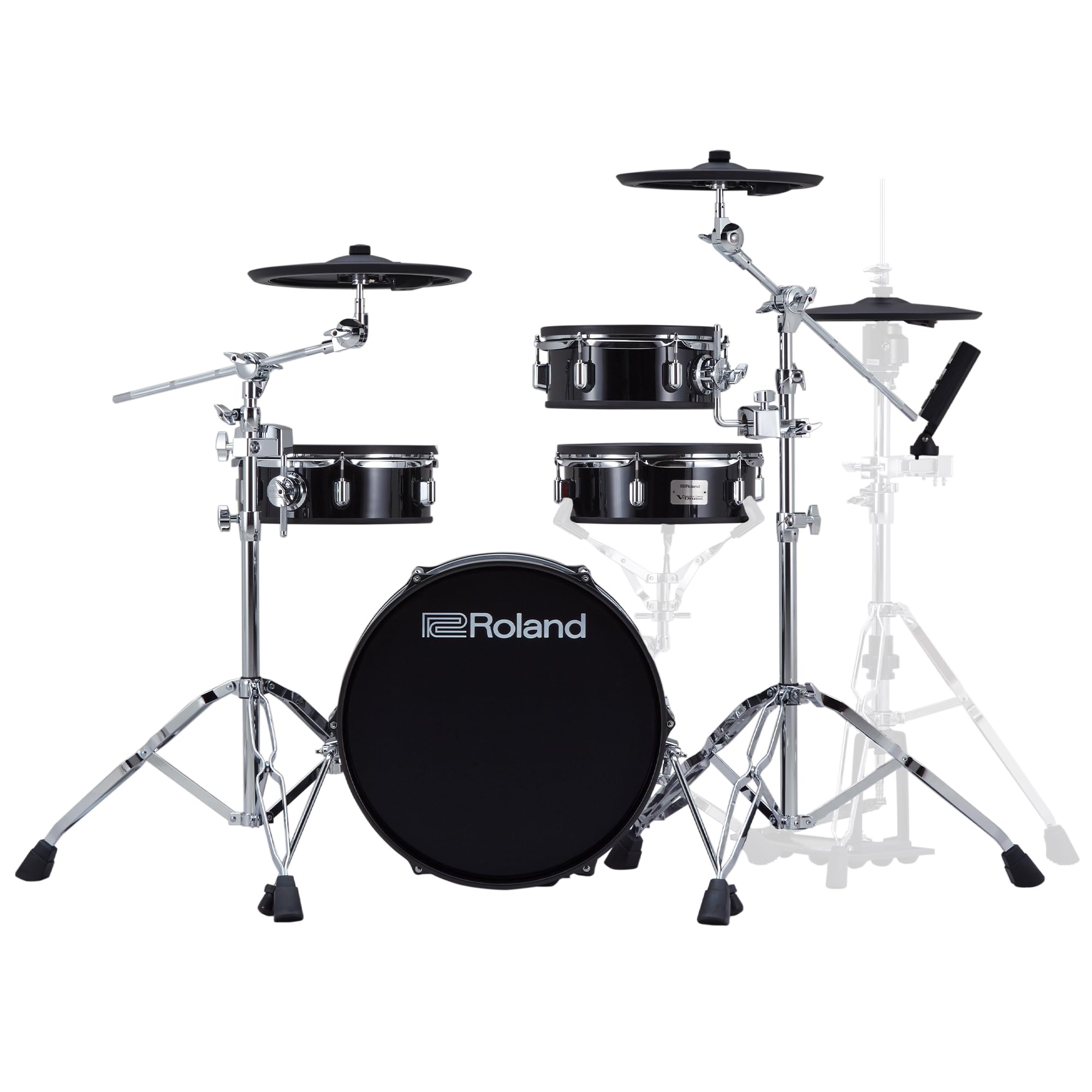 Roland VAD103 V-Drums Electronic Drum Kit with TD-07 Sound Module, Bluetooth & Mesh Heads – Black