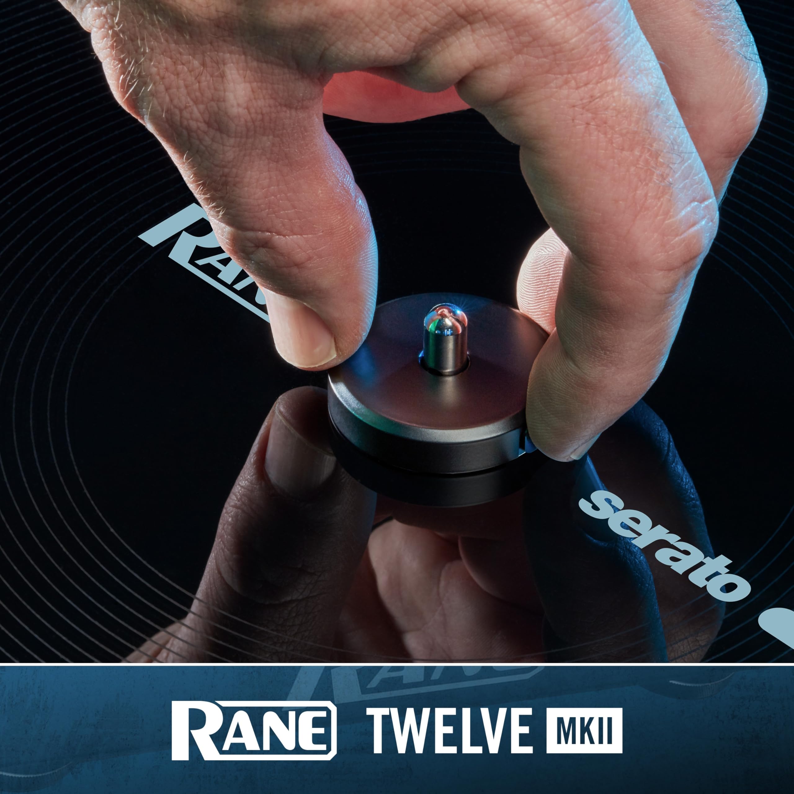 Rane TWELVE MKII 12-Inch Motorized DJ MIDI Controller Turntable with USB MIDI & DVS for Serato, Traktor, Virtual DJ