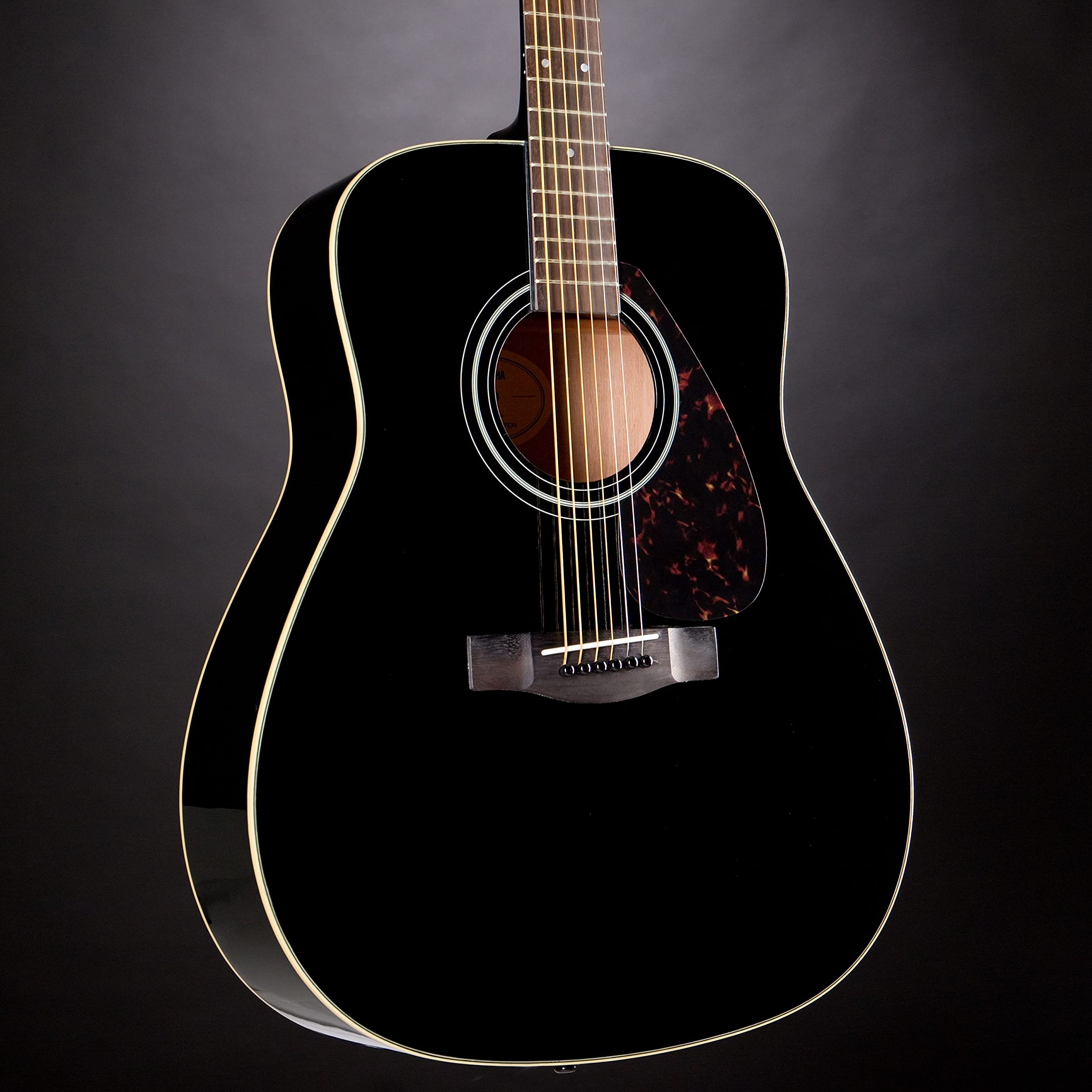 Yamaha F370 Full Size Steel String Acoustic Guitar – Classic Black – Spruce Top & Rosewood Fingerboard
