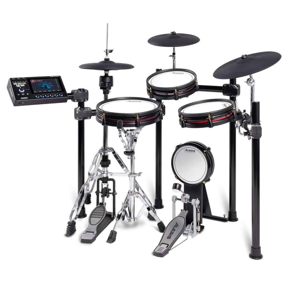 Alesis Strata Club Electric Drum Kit with 144K Samples, Mesh Pads, Triple-Zone Cymbals & Touchscreen