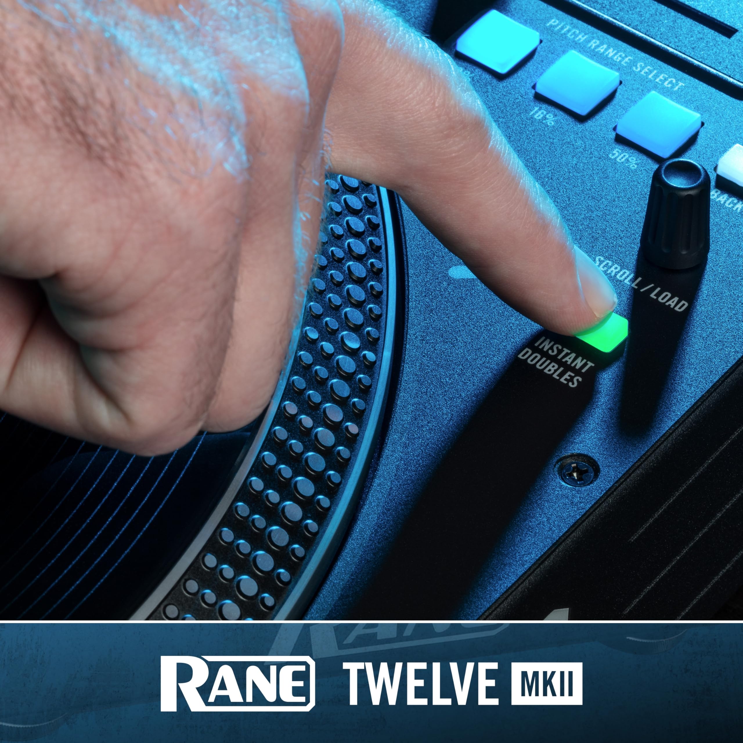 Rane TWELVE MKII 12-Inch Motorized DJ MIDI Controller Turntable with USB MIDI & DVS for Serato, Traktor, Virtual DJ